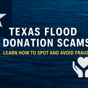 Texas Flood Donation Scams