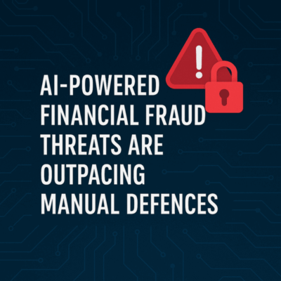 AI Powered Financial Fraud Threats Are Outpacing Manual Defences