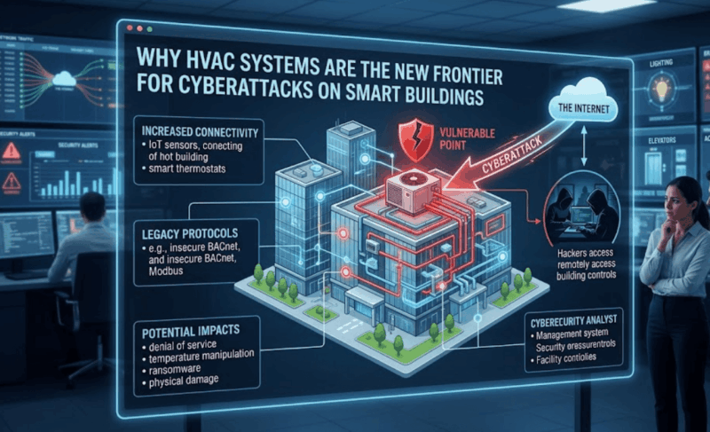 Why HVAC Systems Are the New Frontier for Cyberattacks on Smart Buildings