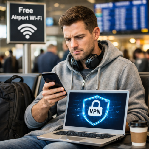 Stay Safe Online While Using Public Airport Wifi on Your Global Trips